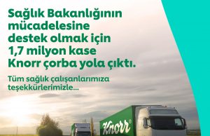 Unilever’den sağlık çalışanlarına 10 milyon bardak çay ve 1,7 milyon kâse çorba