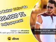 Enes Batur #EvdeKal’an herkese DLive yayınında 100bin TL ödül dağıtacak