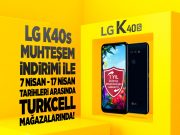 LG K40s avantajlı kampanya fiyatıyla Turkcell mağazalarında