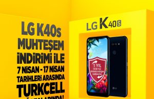 LG K40s avantajlı kampanya fiyatıyla Turkcell mağazalarında