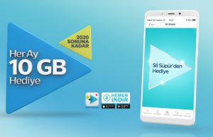 Sil Süpür’le her ay 10 GB