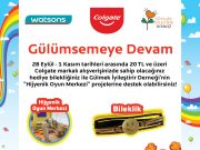 Colgate ve Watsons ile minik gülücükler büyümeye devam ediyor