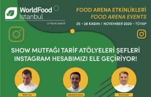 Mutfak şefleri, yeni lezzet ve tekniklerini Show Mutfağı Tarif Atölyeleri’nde sergileyecek