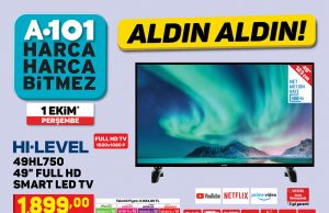 A101’de ekim ayının ilk haftasında uygun fiyatlı teknolojik ürünler!