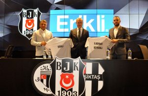 Erikli #bırakmamseni diyerek Beşiktaş JK ile sponsorluk anlaşmasını yeniledi