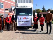İşbir yatak yardım aracı yola çıktı