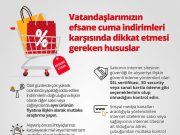Efsane Cuma İndirimlerine İlişkin Basın Açıklaması