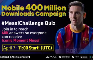 eFootball PES 2021 mobil 400 milyon indirmeyi aştı