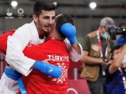Olimpik Anneler projesinin sporcularından Eray Şamdan Gümüş Madalya kazandı