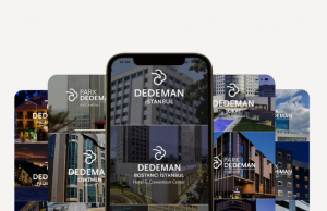 Dedeman mobil app ile temassız konaklama deneyimi