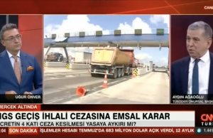 HGS geçiş ihlali cezasına emsal karar!