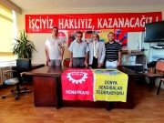 Tüketici Birliği Federasyonu’ndan, Nakliyat-İş Sendikasına destek ziyareti
