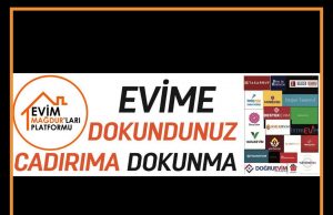 BDDK ve TMSF önünde çadır kuran Evim Mağdurları oturma eylemine geçtiler!
