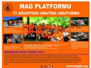 MAG-DER: “17 Ağustos 1999 depremini unutma! Unutturma!”