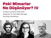 “Peki Mimarlar Ne Düşünüyor?” etkinlik serisinin son buluşması, 27 Mayıs’ta Borusan Contemporary’de!