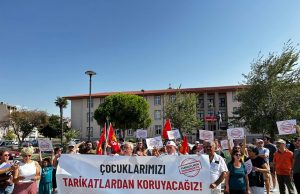 TKP Çanakkale Örgütünden Eylem: Çocuklarımızı Tarikatlardan Koruyacağız