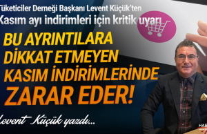 Kasım ayı indirimli satışları ve kargo iade ücretleri