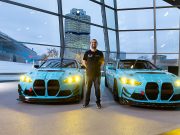 Borusan Turkish Blue Rengindeki yeni BMW M4 GT4 EVO Borusan Otomotiv Motorsport’a teslim edildi
