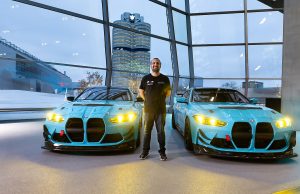 Borusan Turkish Blue Rengindeki yeni BMW M4 GT4 EVO Borusan Otomotiv Motorsport’a teslim edildi